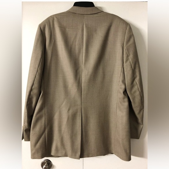 Lauren RALPH LAUREN Suit Blazer Sz 44T - 88% Wool - 12% Alpaca - Made in Canada - Picture 3 of 11